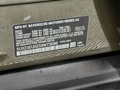 2025 BMW X5 xDrive40i