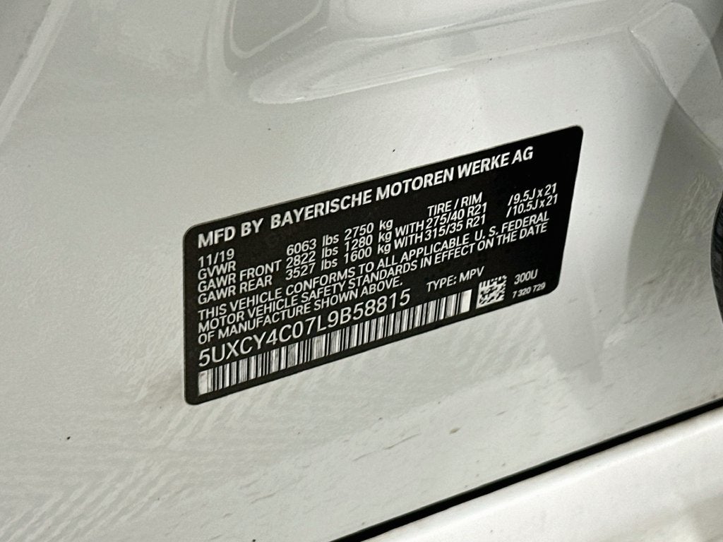 2020 BMW X6 sDrive40i