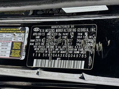 2016 Kia Sorento L