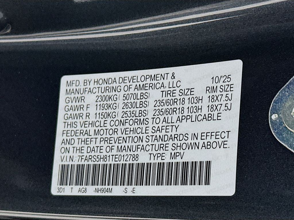 2026 Honda CR-V Hybrid Sport-L