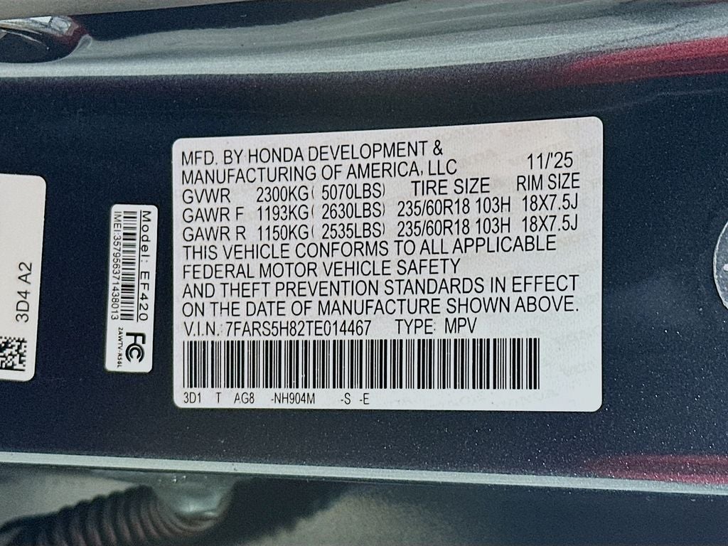 2026 Honda CR-V Hybrid Sport-L