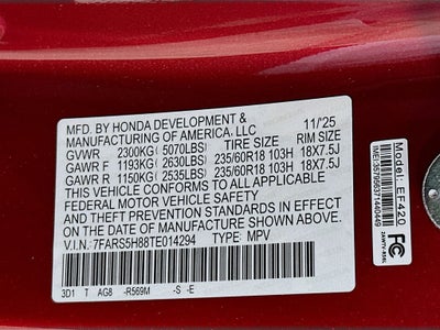 2026 Honda CR-V Hybrid Sport-L