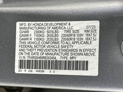2024 Honda CR-V Hybrid Sport-L