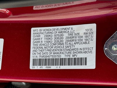 2026 Honda CR-V Hybrid Sport