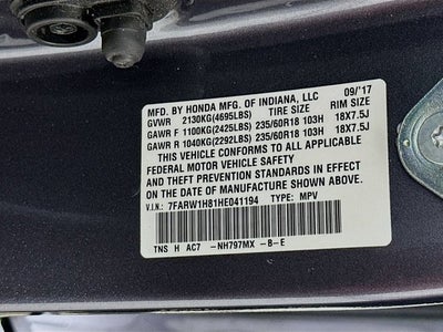 2017 Honda CR-V EX-L