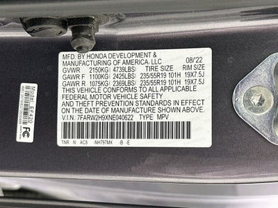 2022 Honda CR-V Touring
