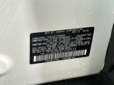 2026 Subaru Outback Premium