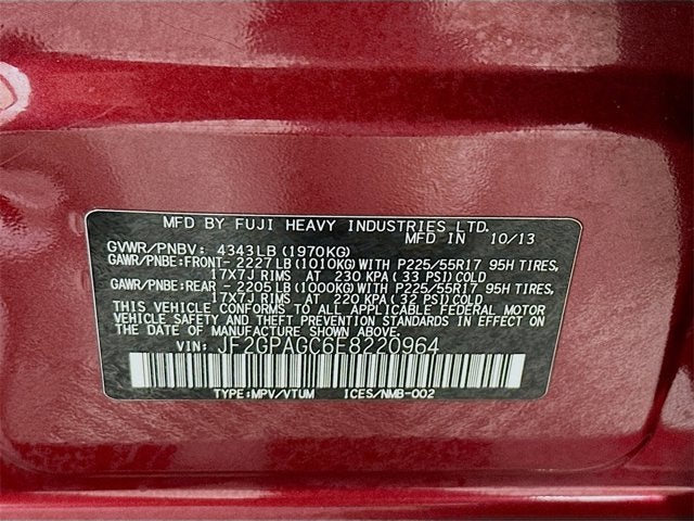 2014 Subaru XV Crosstrek Limited