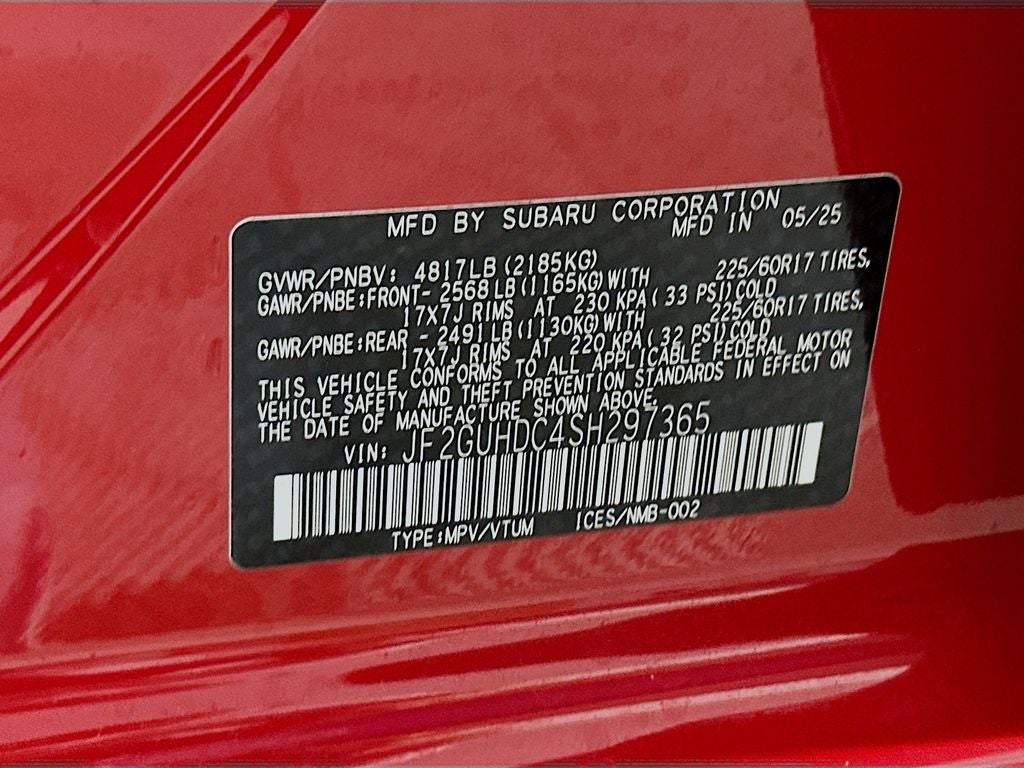2025 Subaru Crosstrek Premium
