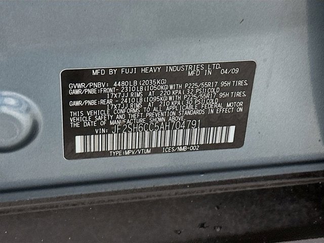 2010 Subaru Forester 2.5X Premium