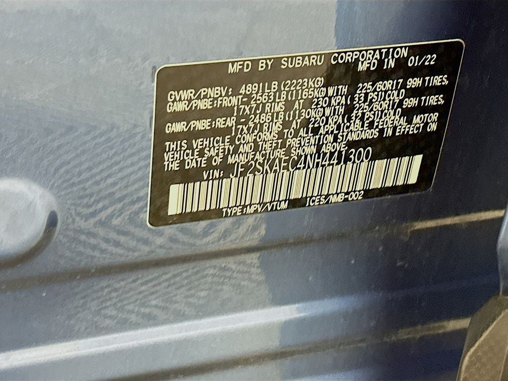 2022 Subaru Forester Premium