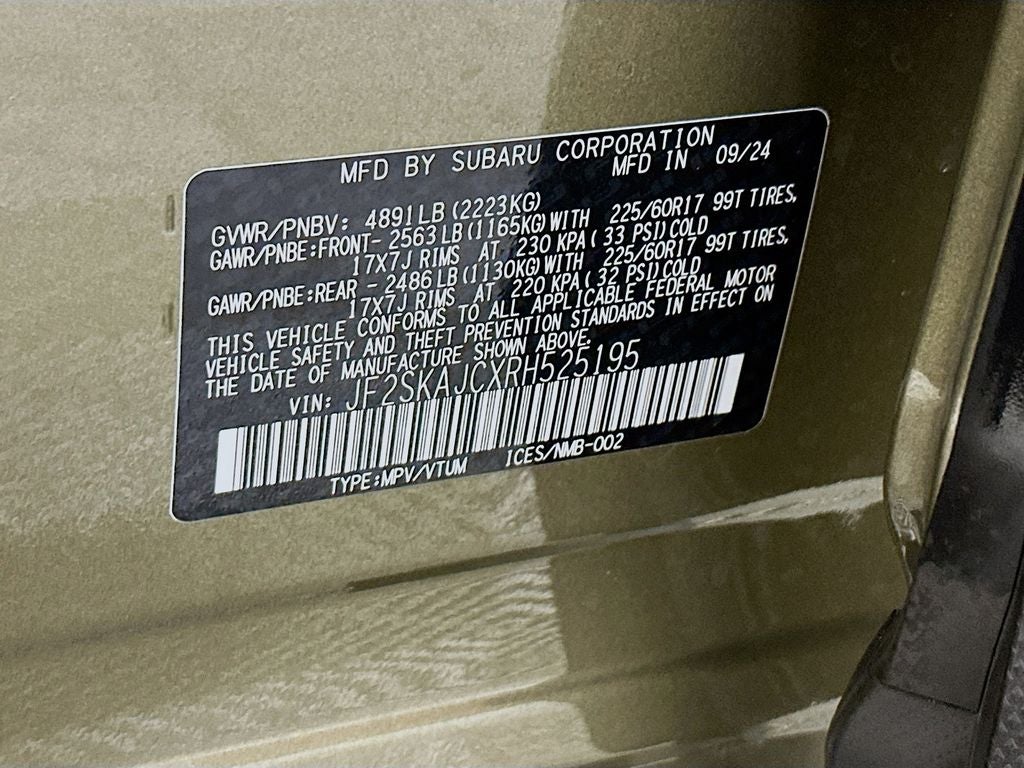 2024 Subaru Forester Wilderness