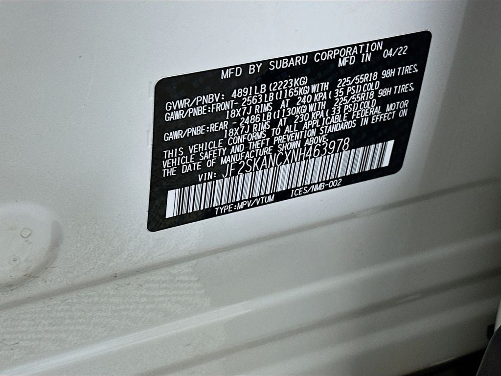 2022 Subaru Forester Limited