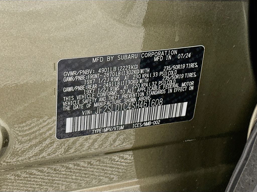 2025 Subaru Forester Touring