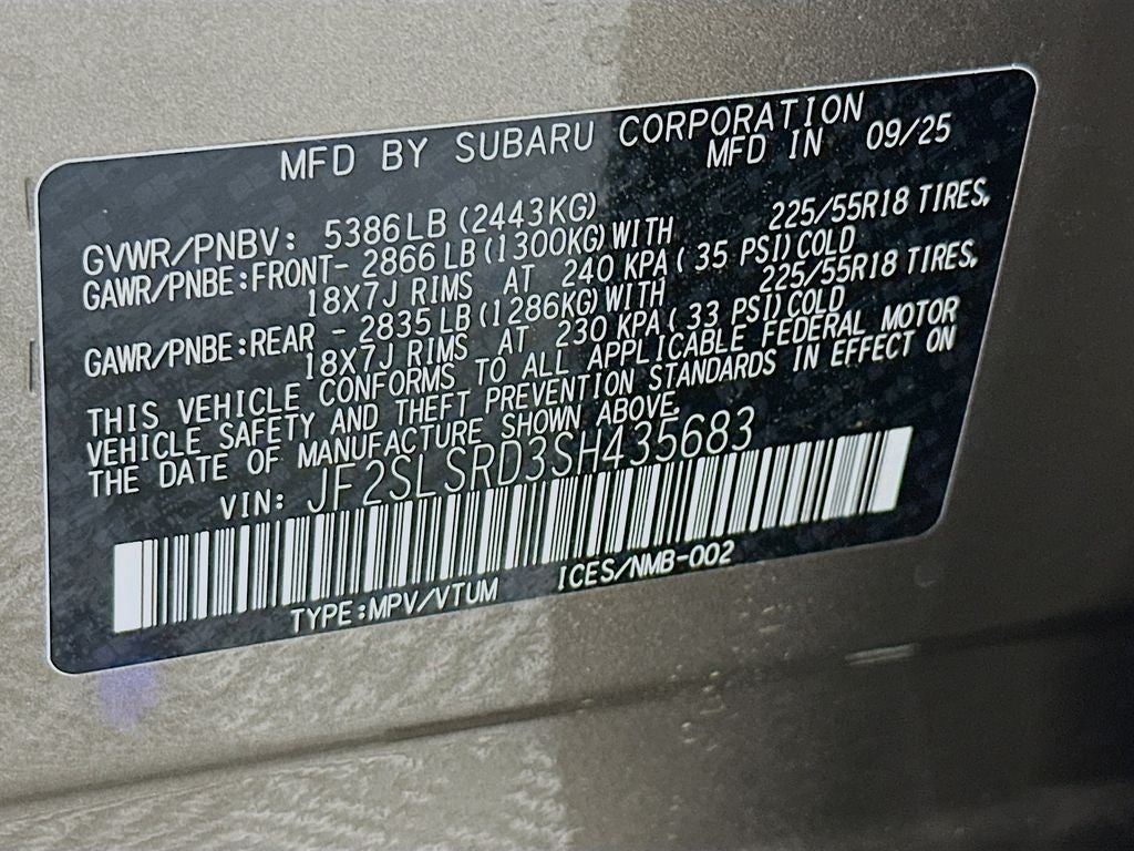 2025 Subaru Forester Hybrid Limited