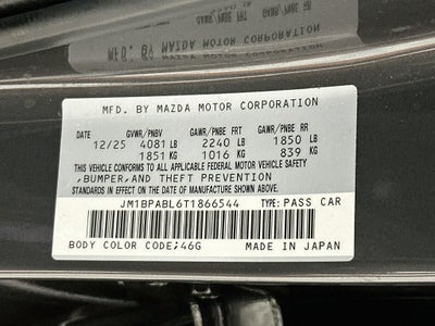 2026 Mazda Mazda3 2.5 S Select Sport