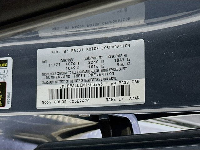 2022 Mazda Mazda3 Hatchback Carbon Edition