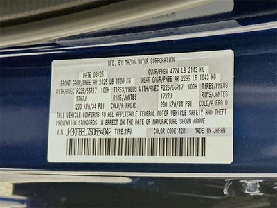 2025 Mazda Mazda CX-5 2.5 S Select Package