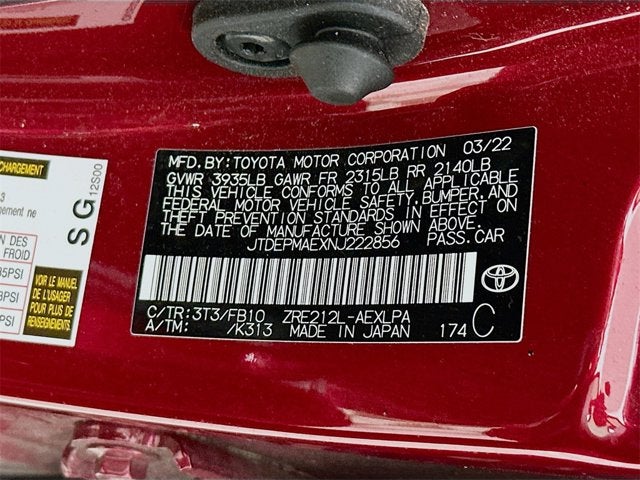 2022 Toyota Corolla LE