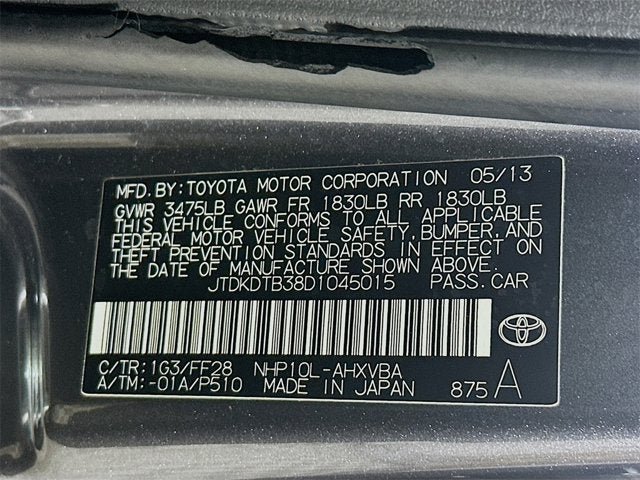 2013 Toyota Prius c Four