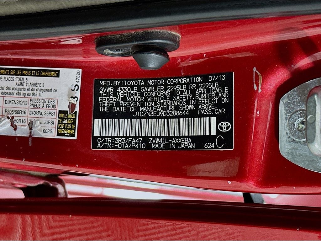 2013 Toyota Prius v Three