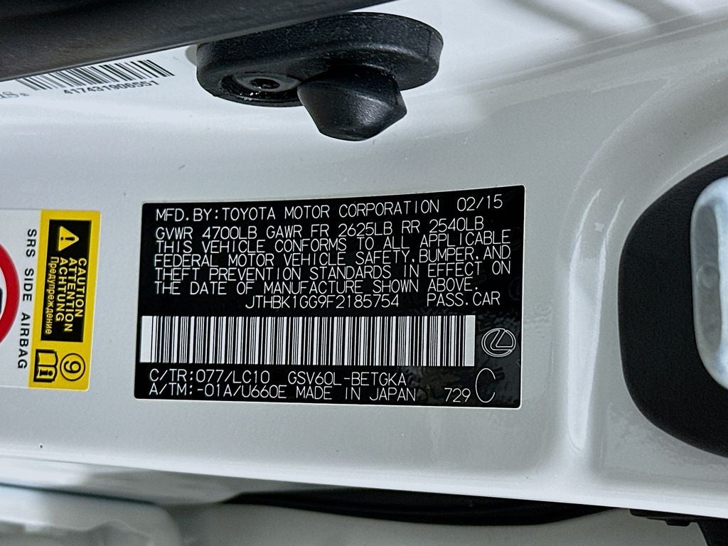 2015 Lexus ES 350