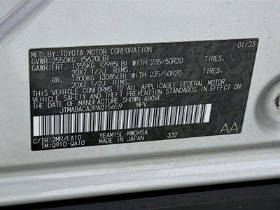 2023 Toyota bZ4X Limited