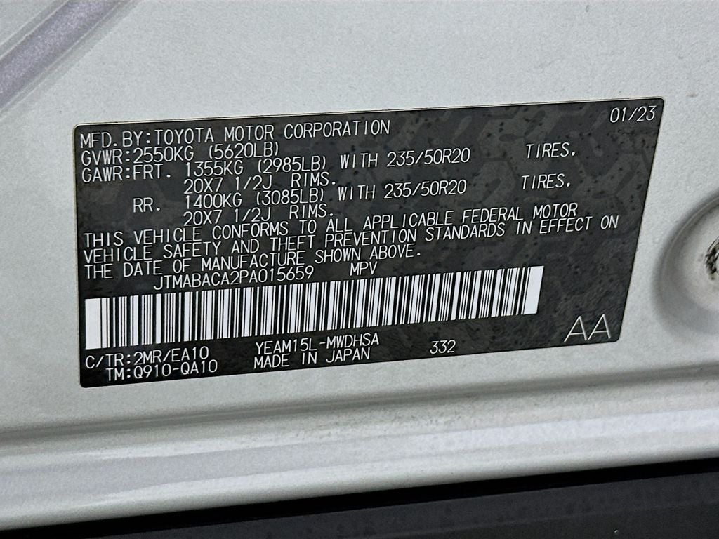 2023 Toyota bZ4X Limited