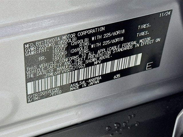 2025 Toyota RAV4 Hybrid XSE