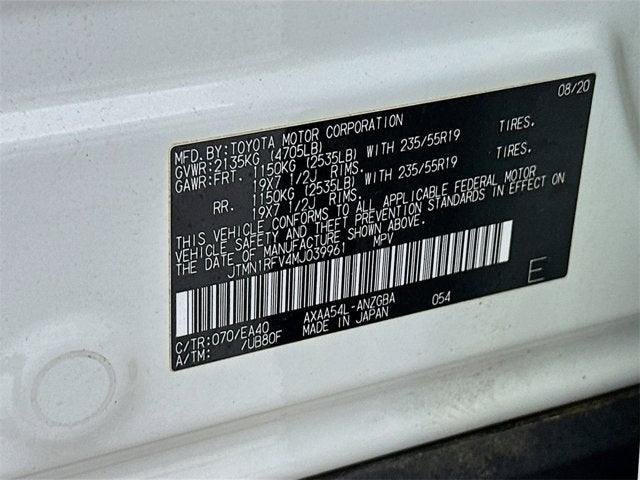 2021 Toyota RAV4 Limited