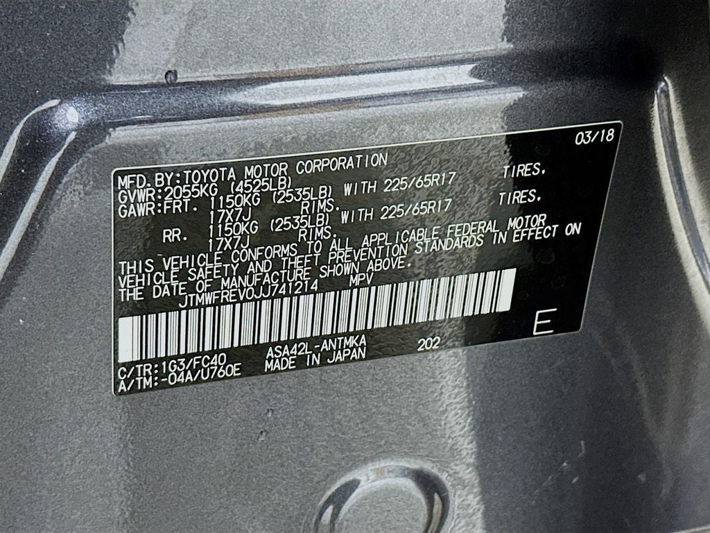 2018 Toyota RAV4 XLE
