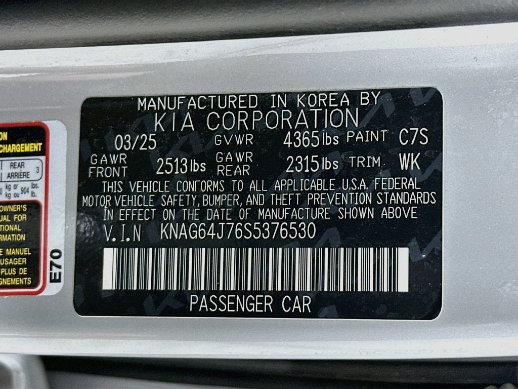 2025 Kia K5 GT-Line