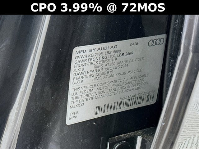 2025 Audi Q5 Premium