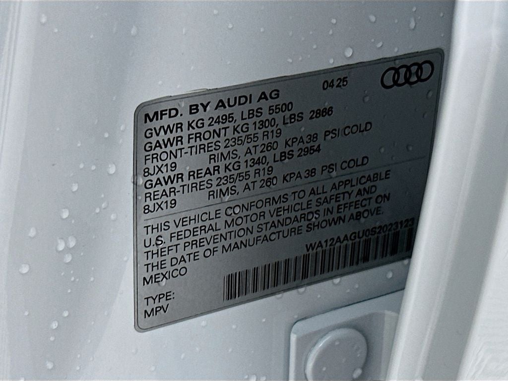 2025 Audi Q5 2.0T Premium Plus quattro