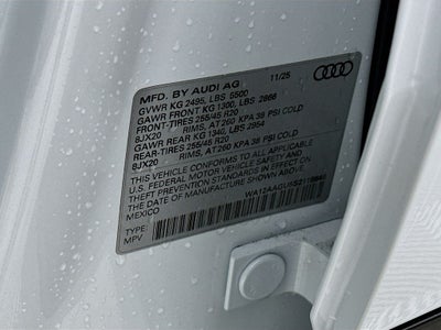 2025 Audi Q5 2.0T Premium Plus quattro
