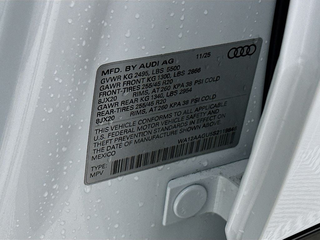 2025 Audi Q5 2.0T Premium Plus quattro