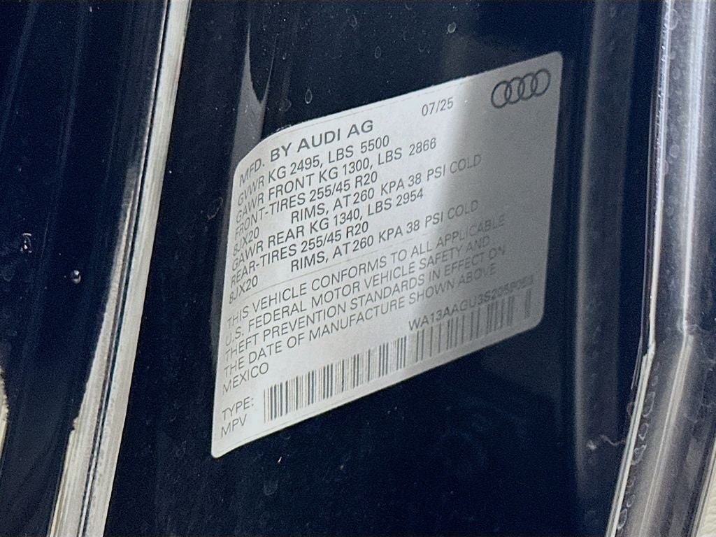 2025 Audi Q5 2.0T Prestige quattro