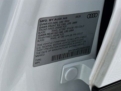 2025 Audi Q5 2.0T Prestige quattro