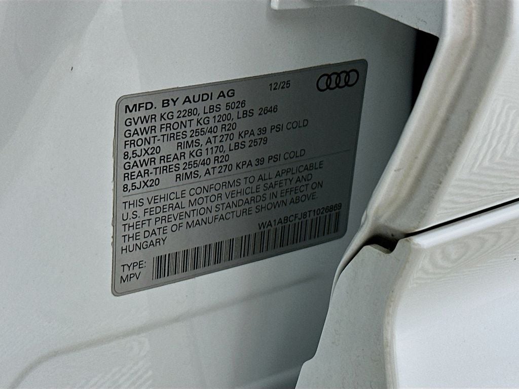 2026 Audi Q3 S line quattro