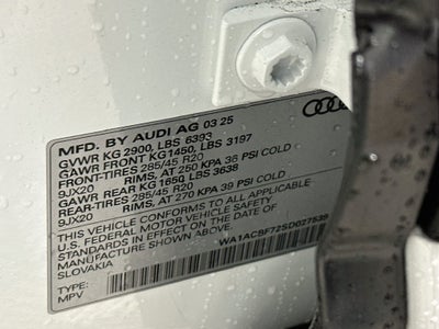 2025 Audi Q7 45 Premium quattro
