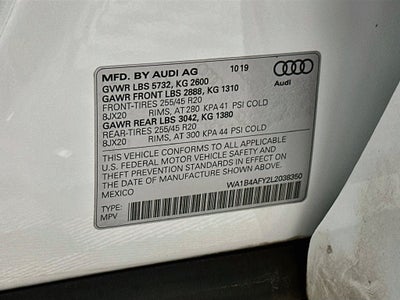 2020 Audi SQ5 3.0T Premium Plus quattro