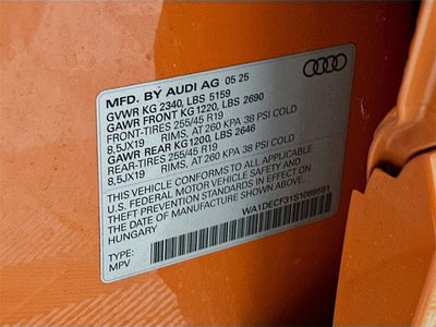 2025 Audi Q3 S line Premium