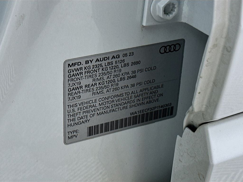 2023 Audi Q3 Premium Plus S Line quattro