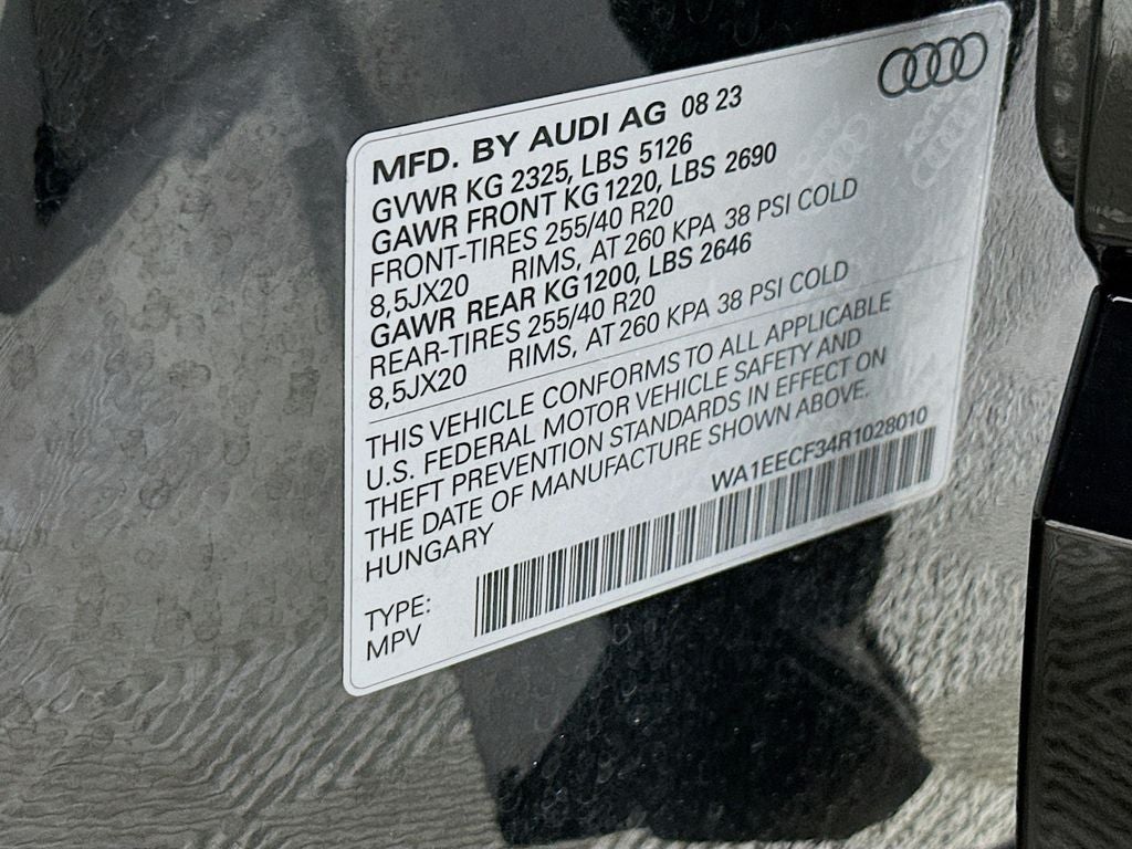 2024 Audi Q3 Premium Plus S Line quattro
