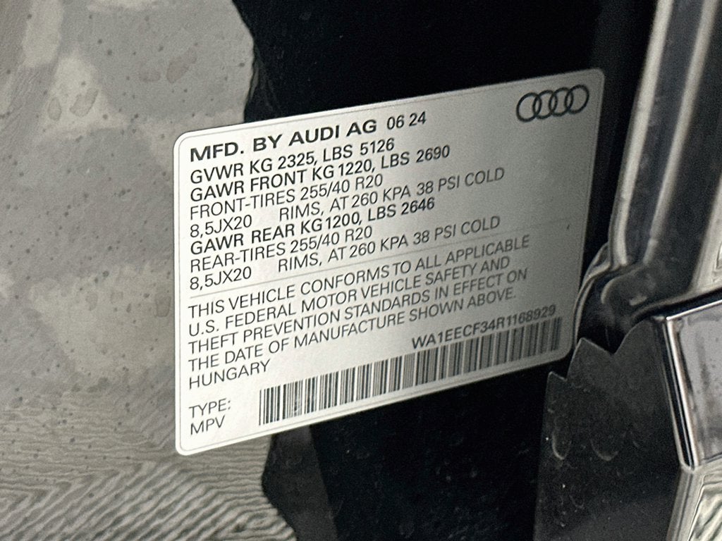 2024 Audi Q3 Premium Plus S Line quattro