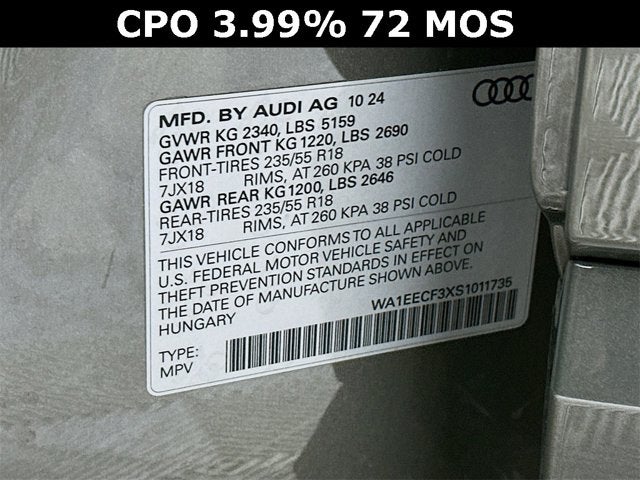 2025 Audi Q3 S line Premium Plus