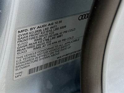 2026 Audi Q8 55 Prestige quattro