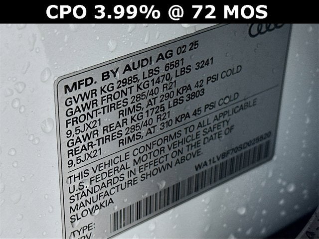 2025 Audi Q7 Premium Plus