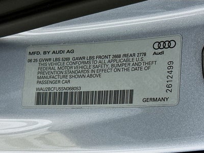 2025 Audi A5 2.0T Premium Plus quattro