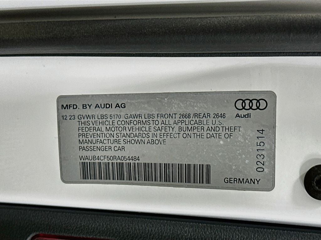 2024 Audi S5 Sportback quattro